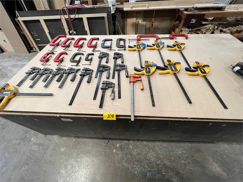 Bar clamps & "C" clamps