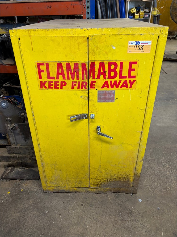 Eagle Flammable Cabinet & Contents