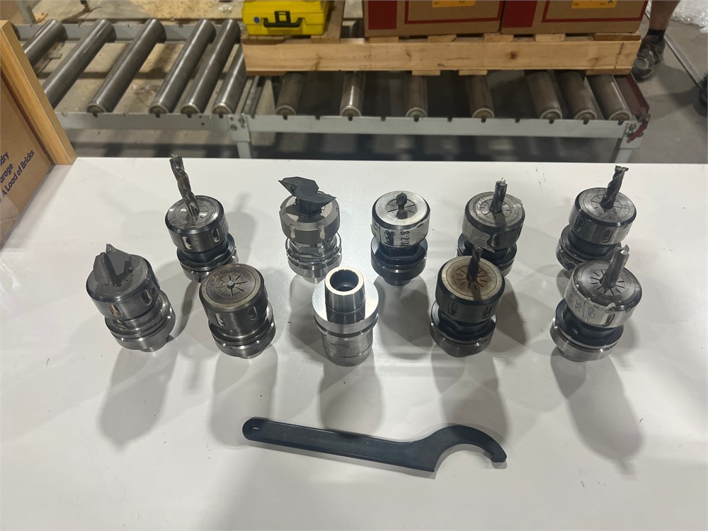 HSK Tool Holders & Tooling as pictured