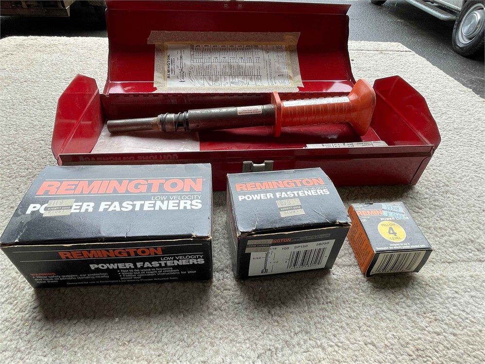 Remington "476" Powder Actuated Tool with Case