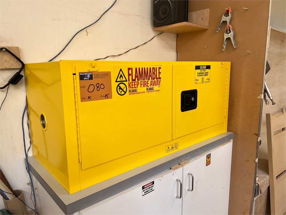 Uline "H4175S" Flamable Liquid Storage Cabinet