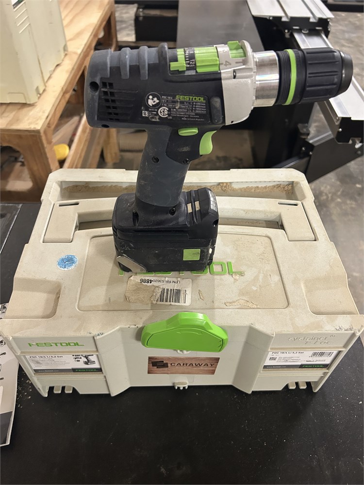 Festool "PDC 18/4 Li 5.2 Set" Drill