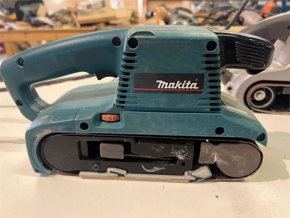Makita and Porter Cable Belt Sanders