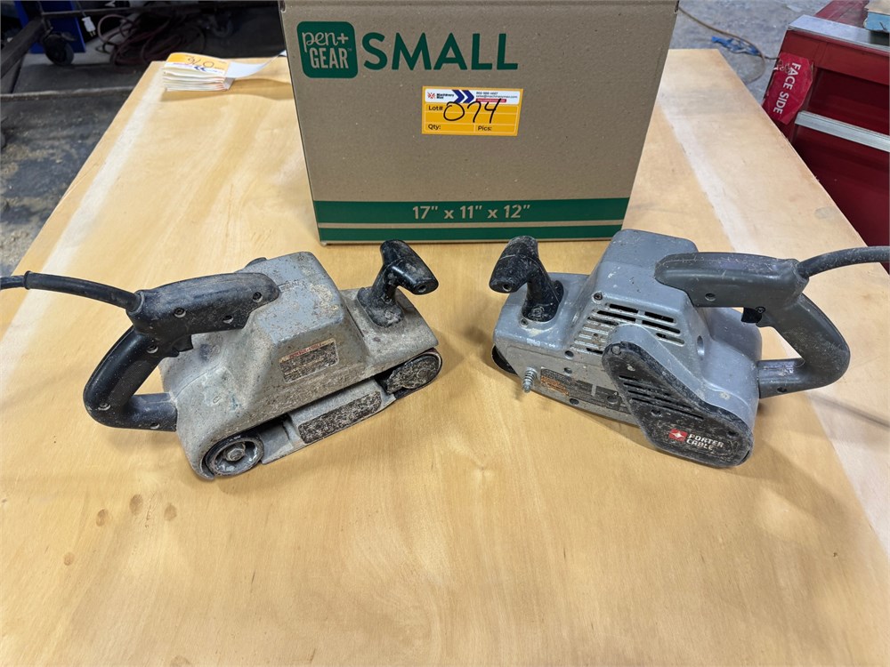 Porter Cable Belt Sanders Qty. (2)