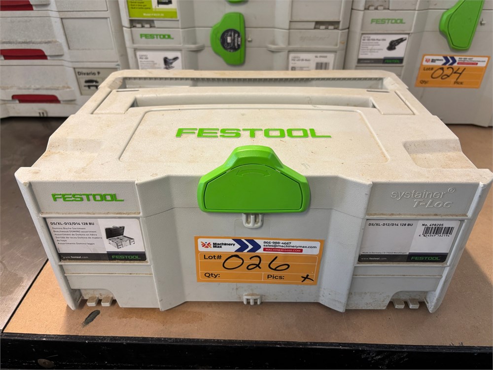 Festool "DS/XL-D12/D14 128 BU" as pictured
