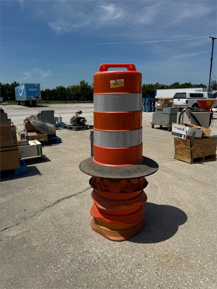 Collapsible Traffic Barrel