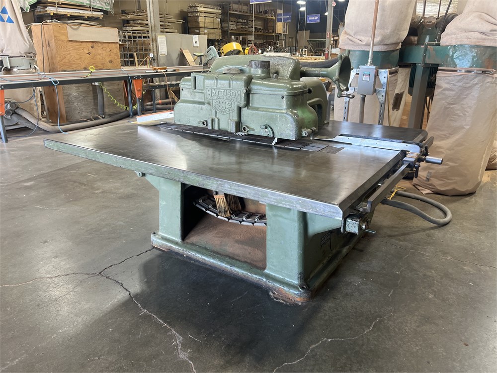 Mattison "202" Straight Line Rip Saw