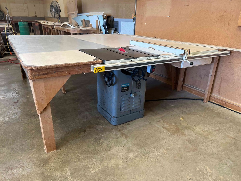 Rockwell "Unisaw" 10" table saw