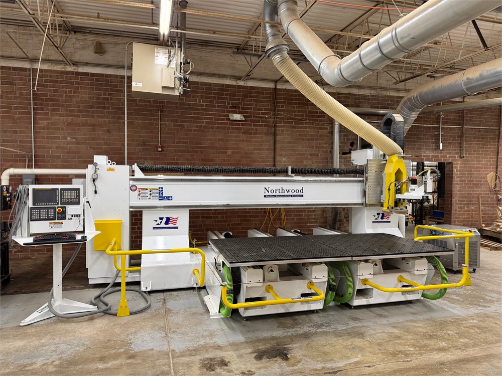 Northwood "CS255" CNC Router - Twin Table