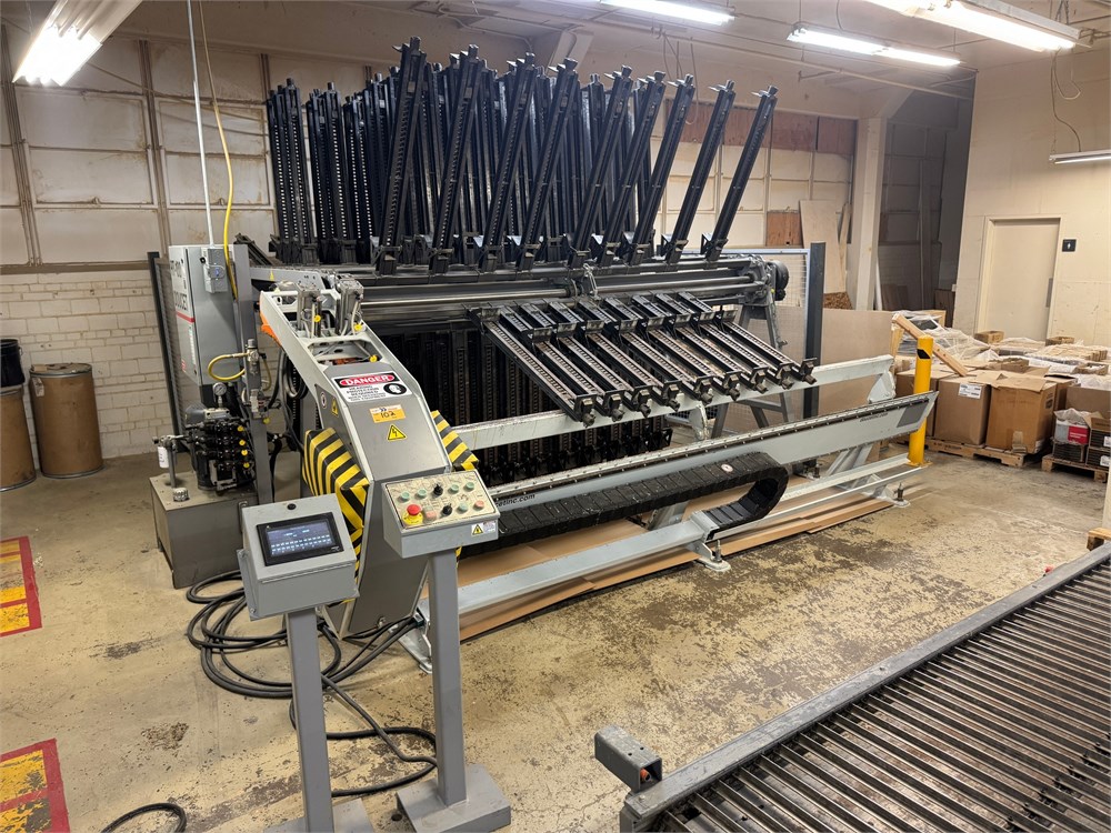 Doucet "SRX-20.5-10.5-180-38-R" Rotary Clamp Carrier - Semi-Auto (2017)