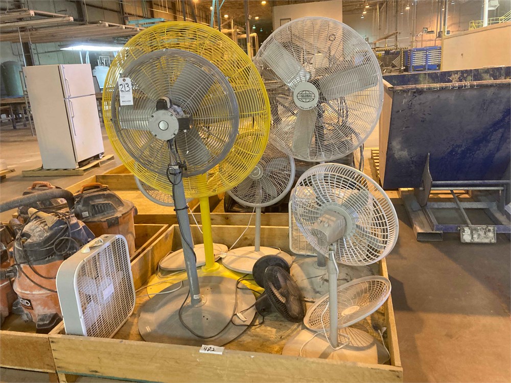 Assorted Fans (8)