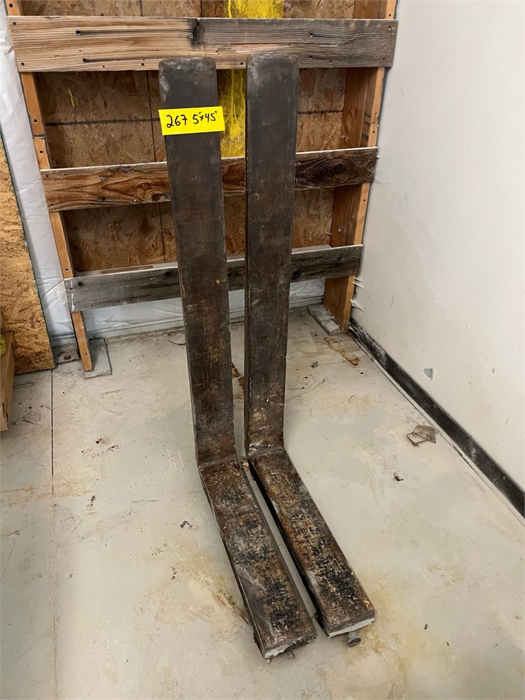 Forklift Forks - 5" x 45"