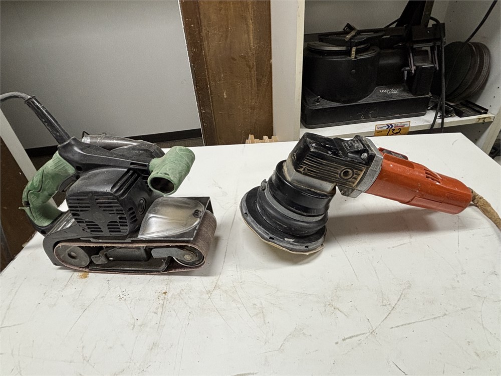 Hitachi Belt Sander & Polisher