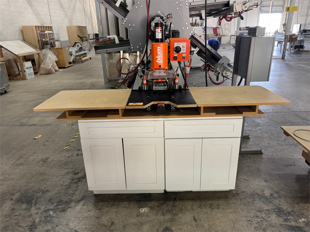 Blum "Minipress P" Hardware Drilling & Insertion Machine