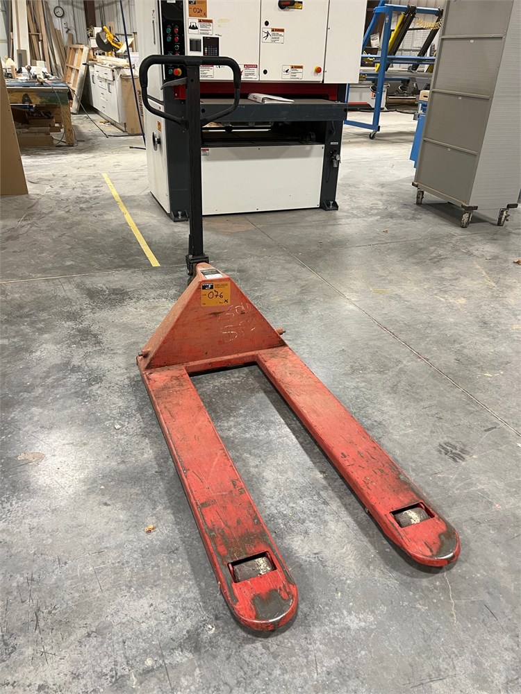 Orange Pallet Jack