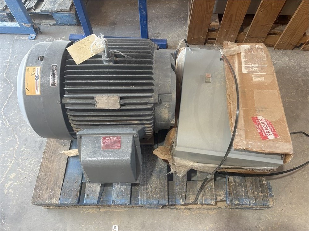 Row Electrical Equipment 60 HP Phase Converter W/ Safety Switch Panel