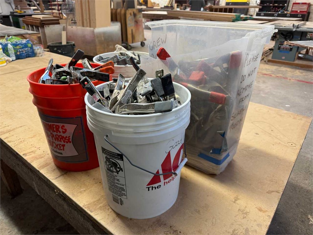Lot of Hand Clamps