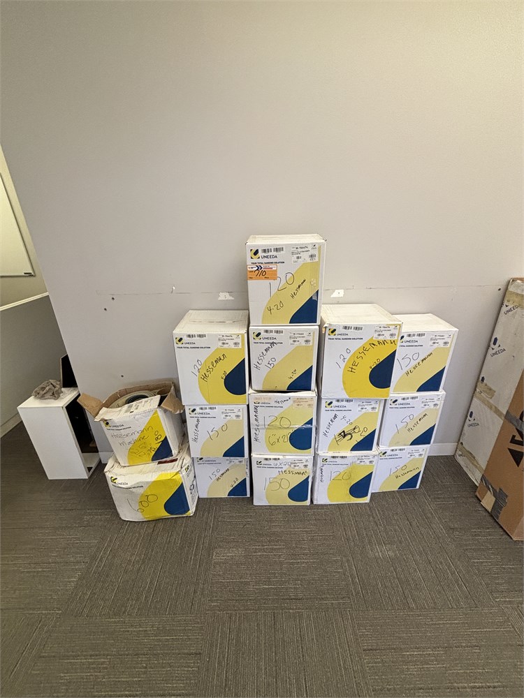 15 Boxes of Cross Grain Sanding Belts Various Grits