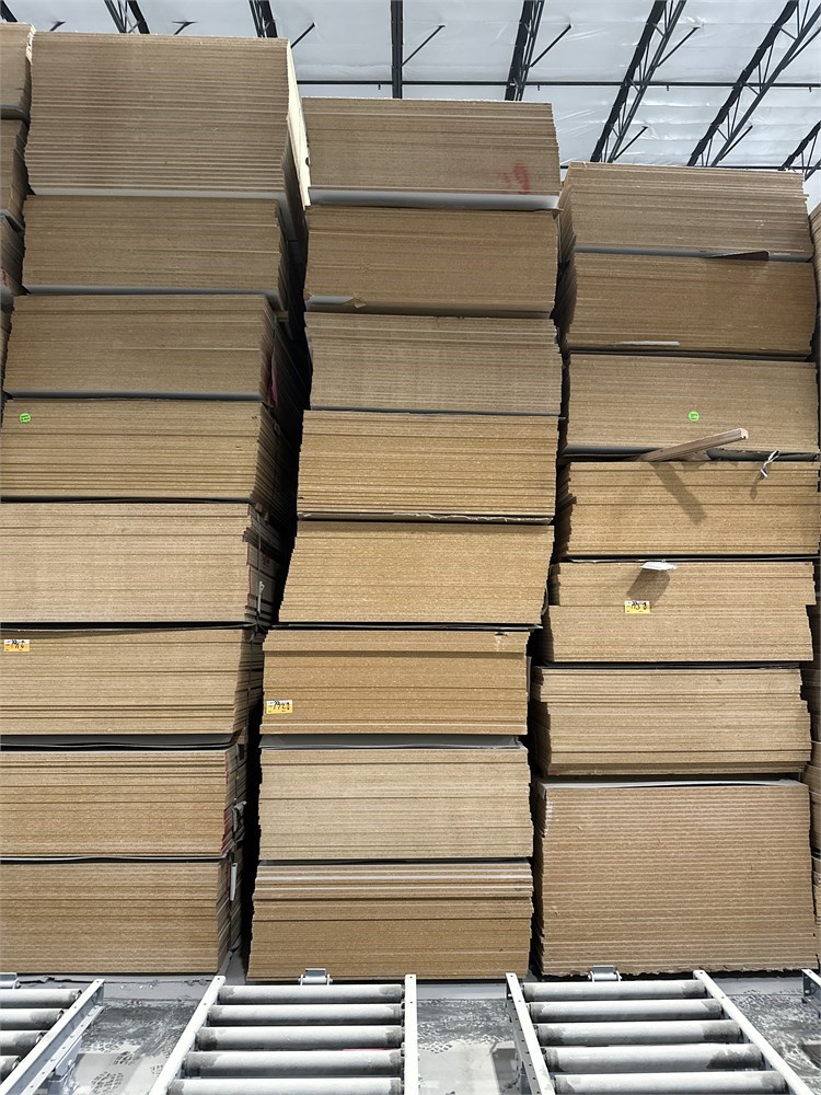 (8) Bundles of Particleboard Panels