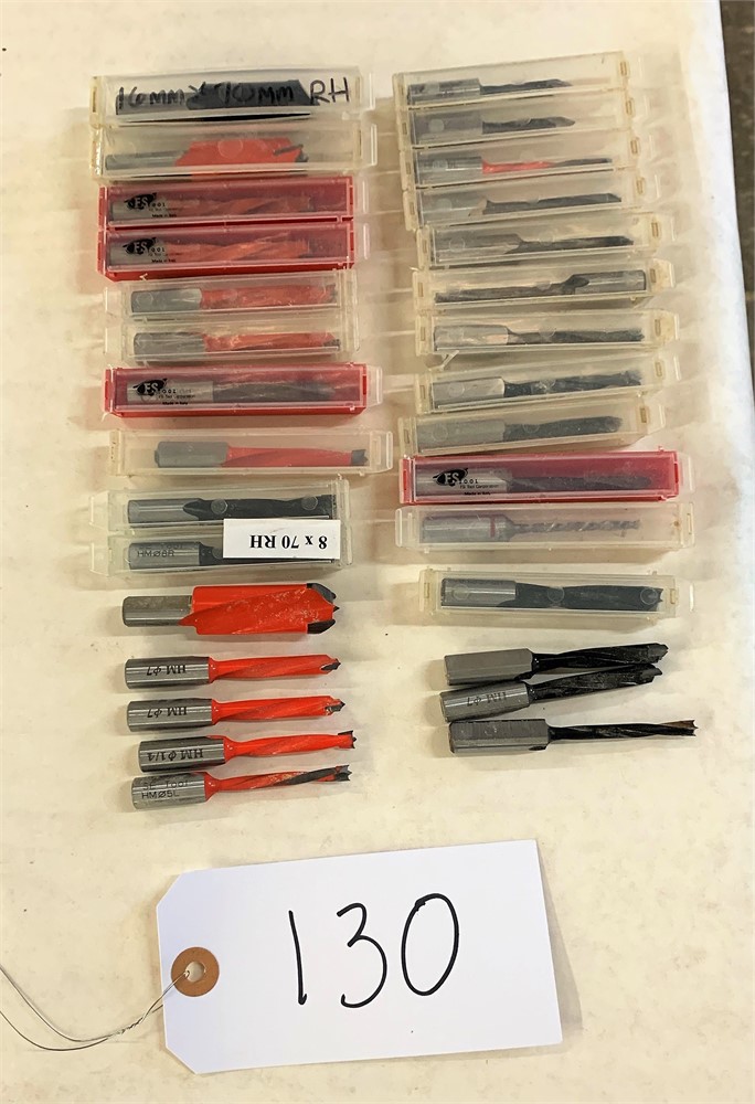 LOT# 130  (30) DRILL/ROUTING BITS * LOT OF 30