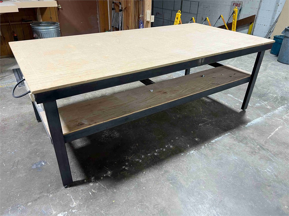 Steel Frame Work Bench