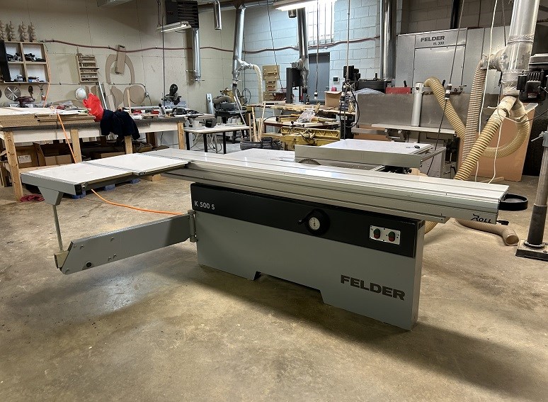 Felder "K500S" Sliding Table Saw yr 2021 - 5.5kw, 230V 1ph - Richmond Hill, ON