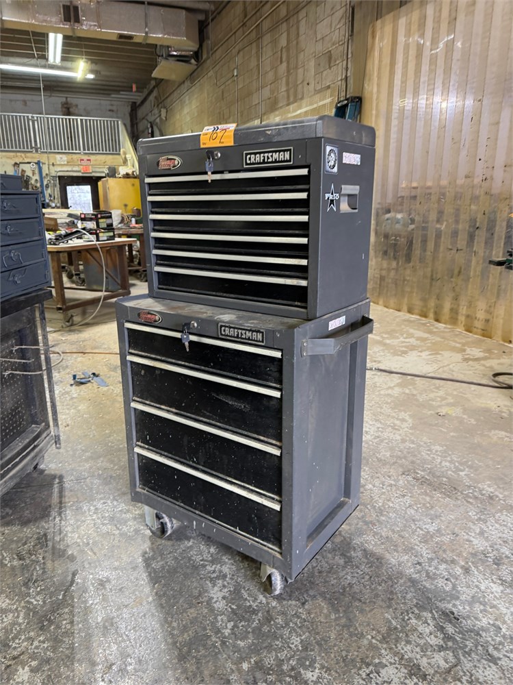 Craftsman Rolling Tool Chest and Assorted Hand Tools