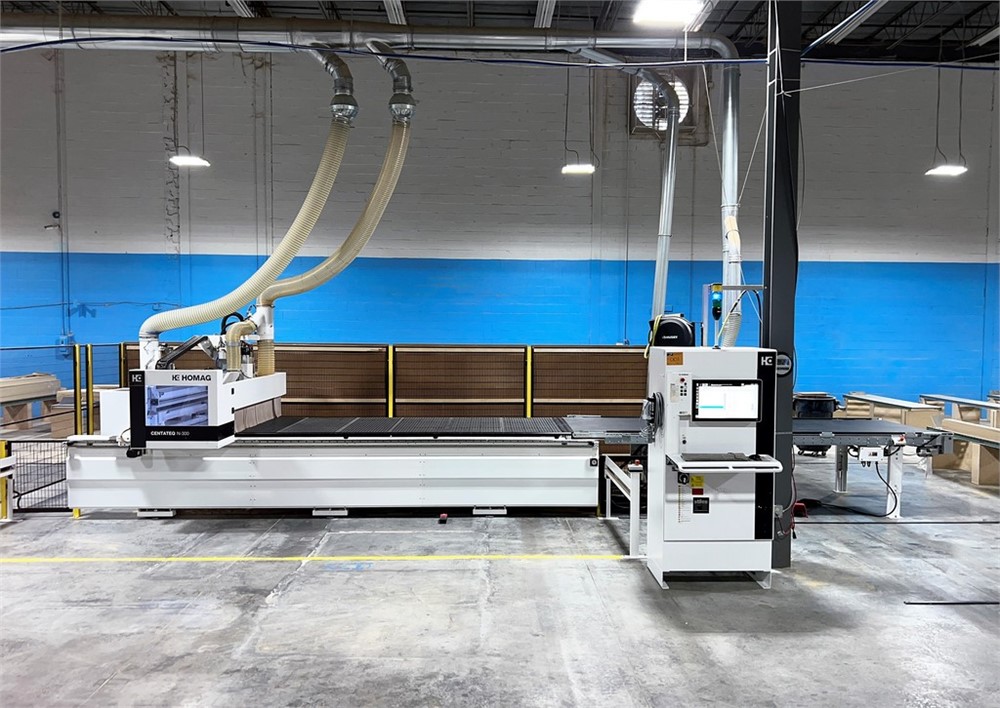 Homag "Centateq N-300" Flat Table CNC Machining Center (2018)