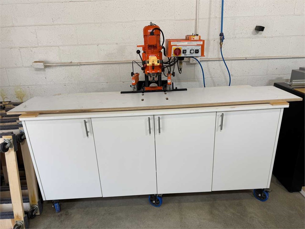 Blum "MiniPress" Hardware Boring Machine