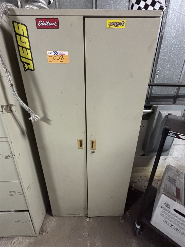 Filing Cabinet w/Contents of Coating Powder