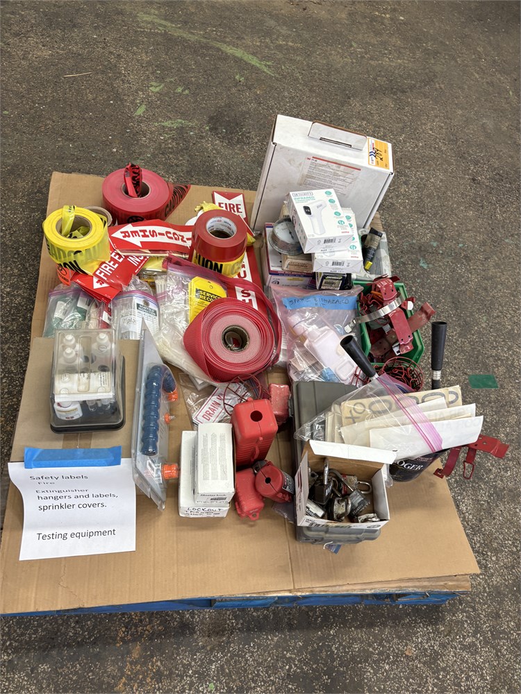 Lot of Safety/Testing Supplies