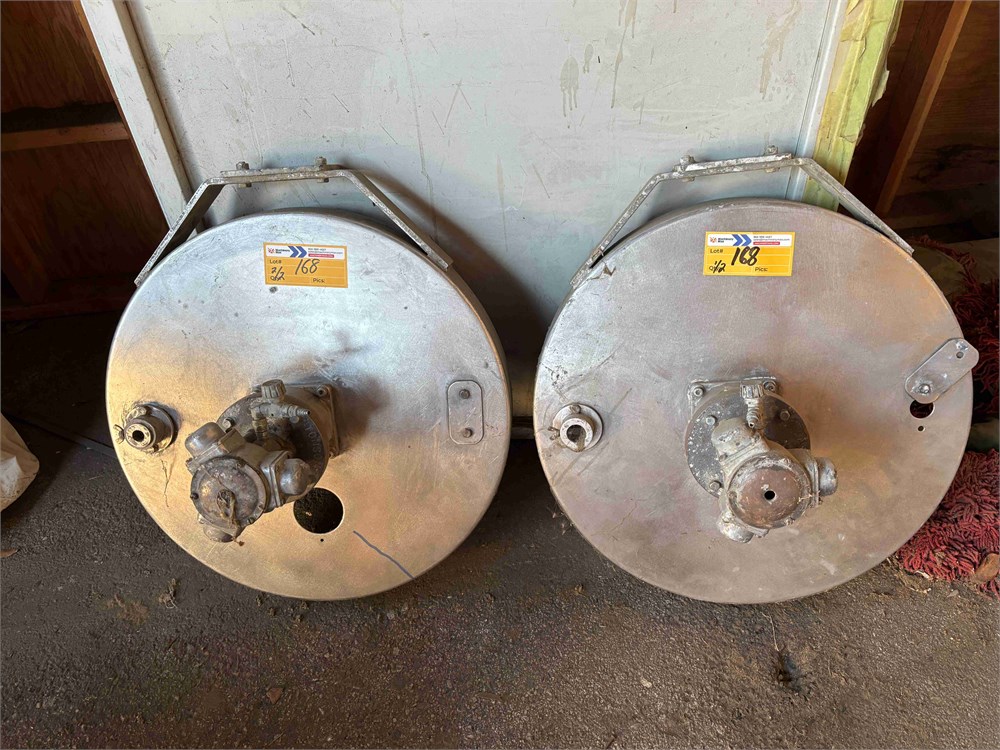 Drum Lids with Pneumatic Agitator
