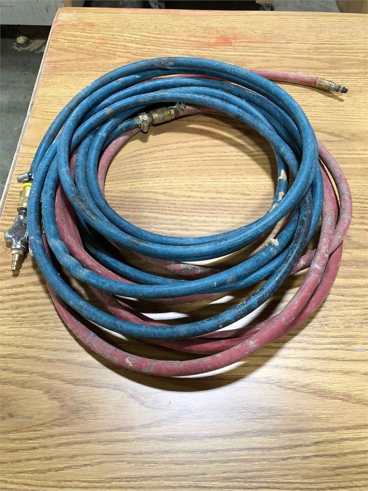 Assortment of Pneumatic Hose and Fittings