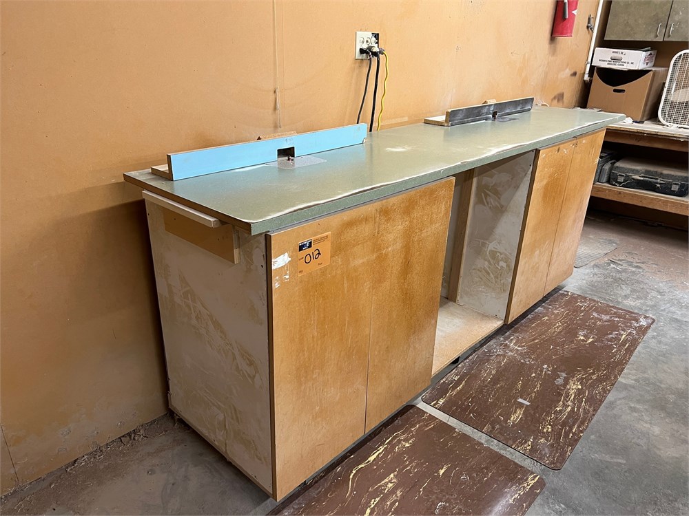 2-Station Router Table & Cabinet