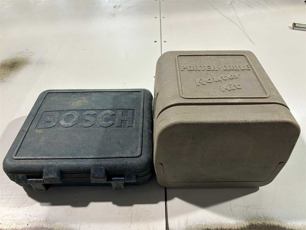 Bosch Jigsaw and Porter Cable Router