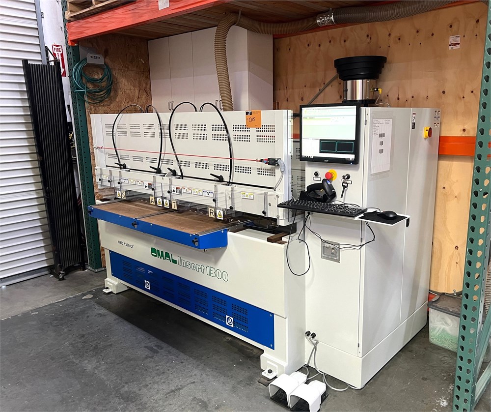 Omal "HBD-1300OF" CNC Drill and Dowel Insertion Machine (2019)