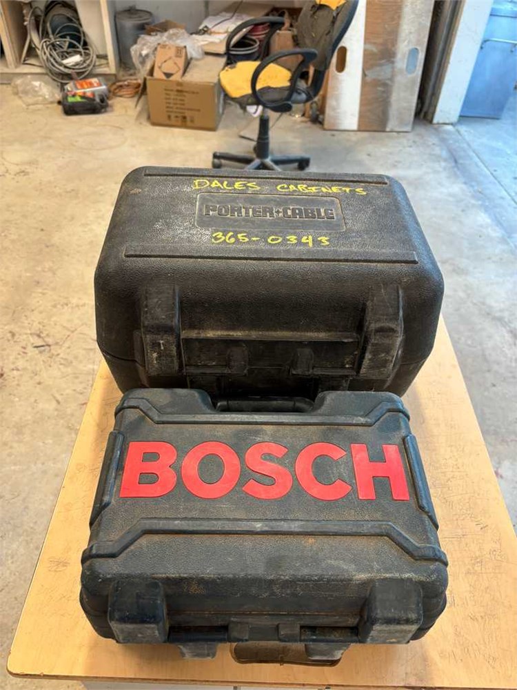 Bosch Orbital Sander and Porter Cable Heavy Duty Circular Saw