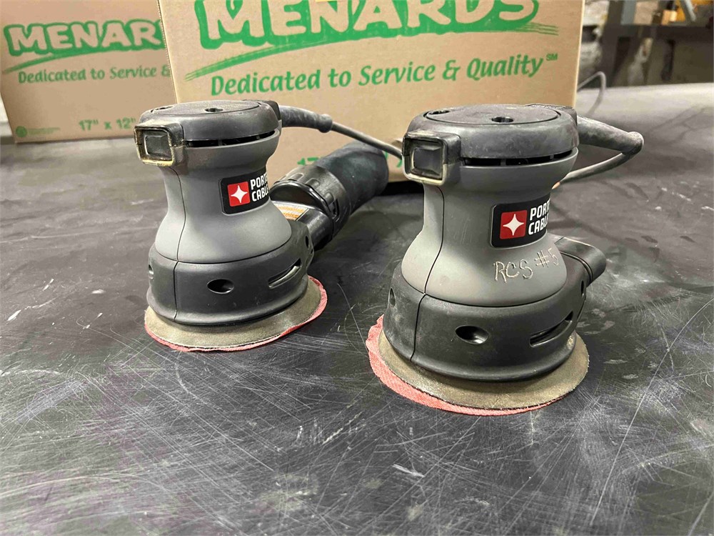 Porter Cable Electric Sanders Qty. (2)