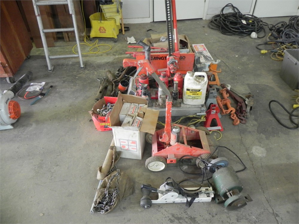 MISC. LOT OF EQUIPMENT AND TOOLS AS PICTURED