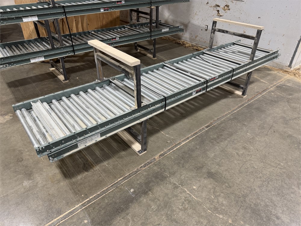 (2) Roller Conveyors