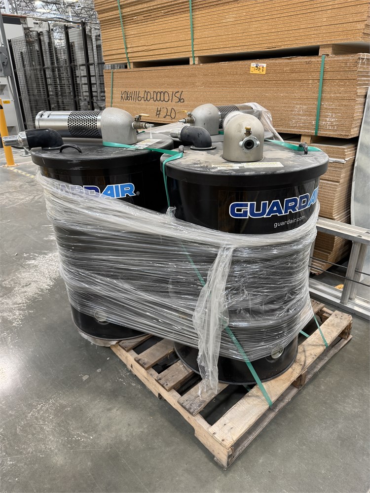 (3) GuardAir Pneumatic Vacuums