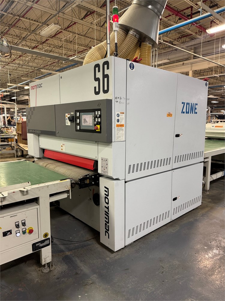 Motimac "SFR-R-G1300V" 3-Head Wide Belt Sander