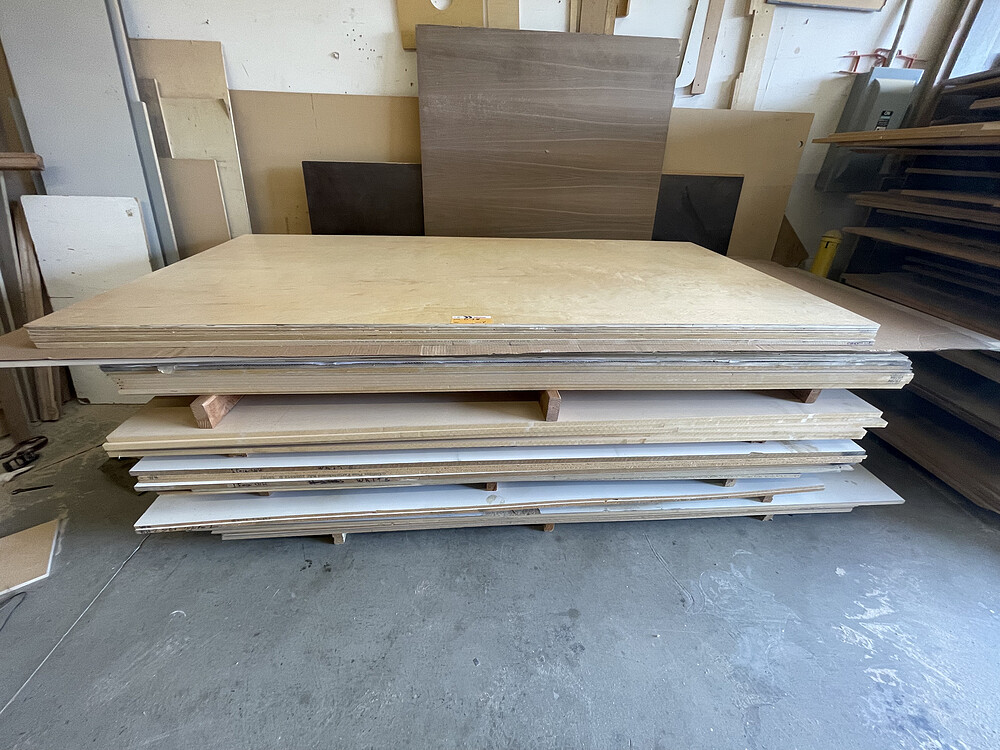 Lot of various sheet goods - as pictured