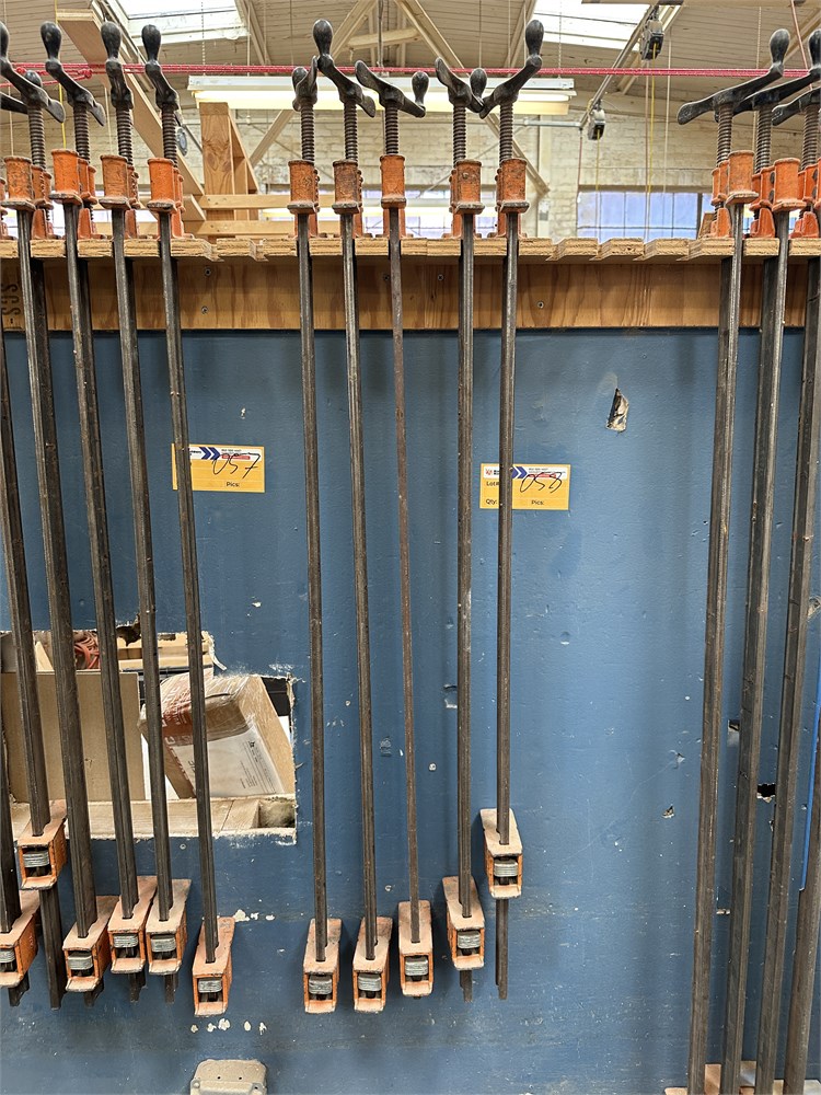 (5) 36" Clamps - As Pictured