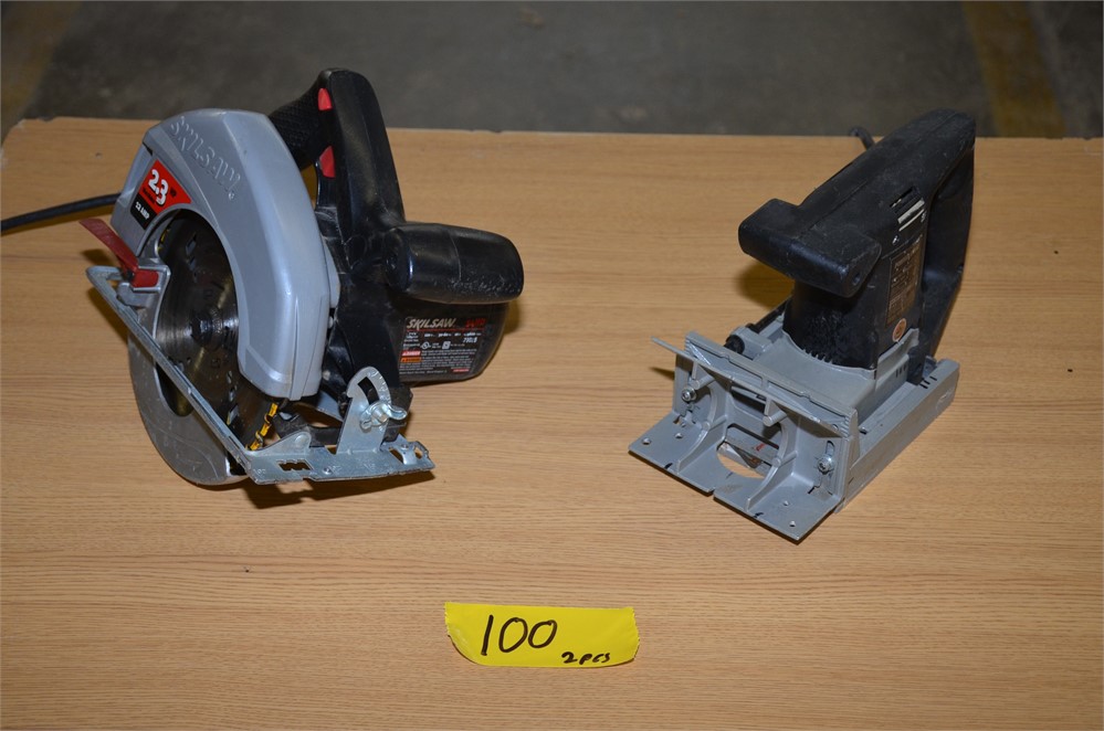 Skill saw and plate jointer