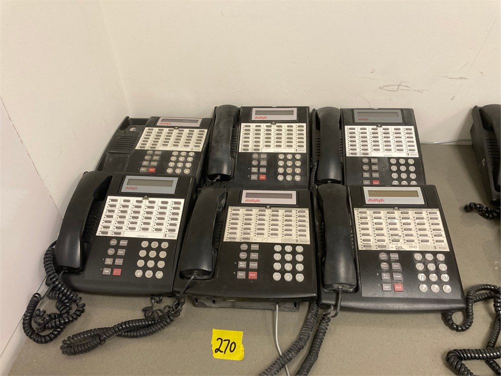 Avaya Phones - Qty (12) & Central Control Panel