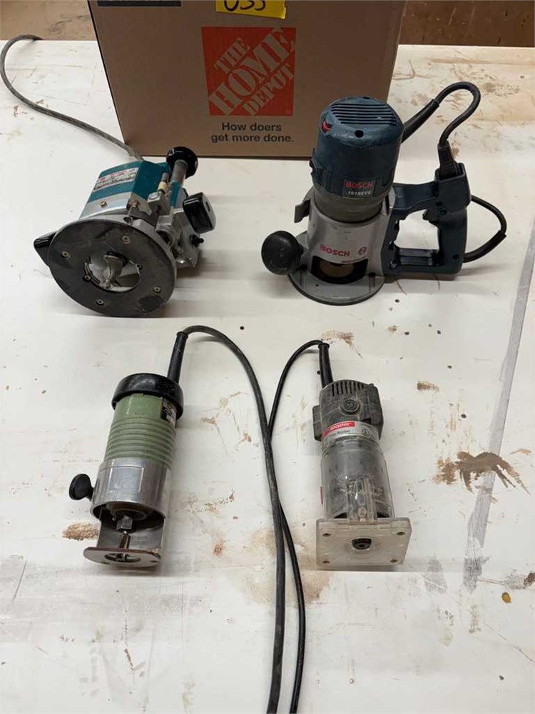 Lot of Hand Routers - Qty (4)