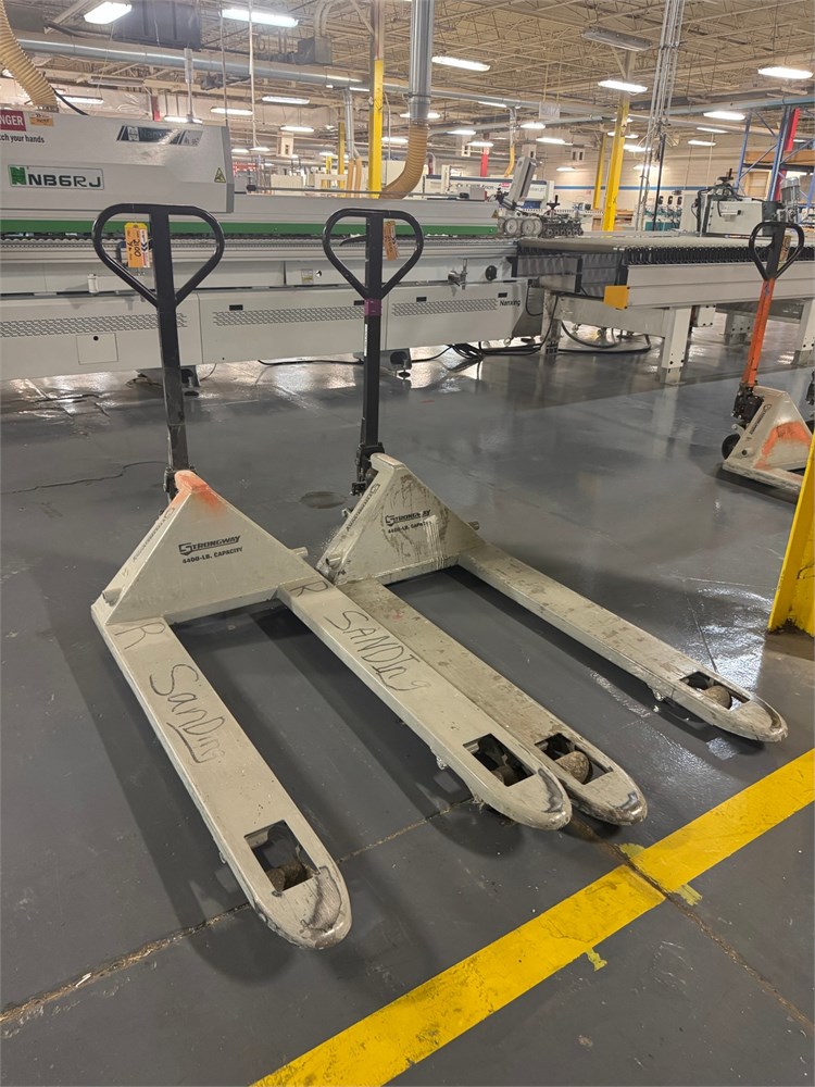 (2) Strongway Pallet Jacks