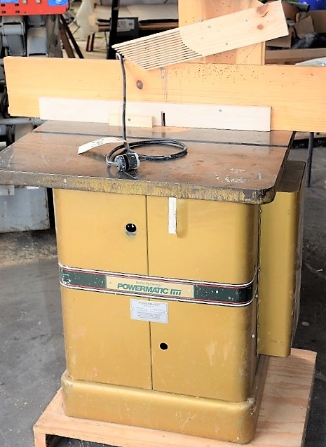 LOT# 045 POWERMATIC 26 SHAPER BODY USED AS INVERTED ROUTER - SEE PHOTOS