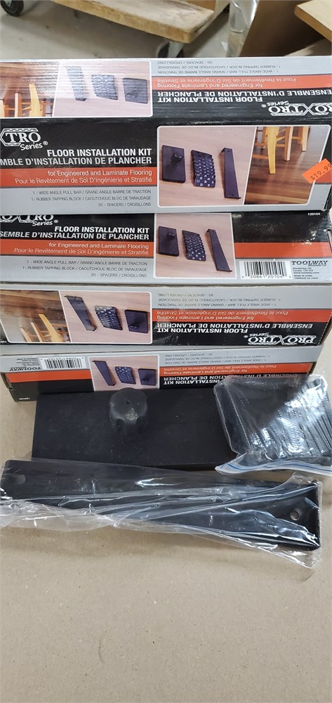Floor Installation Kits - Brand new in Box - Lot of 6